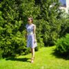 Sukienka w paski Carla - obrazek 4