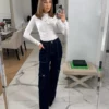 Biała bluzka Rosa - obrazek 3