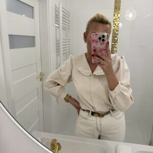 Beżowa koszula Sara