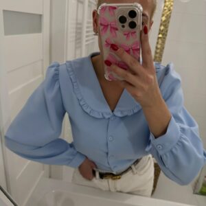 Błękitna koszula Sara